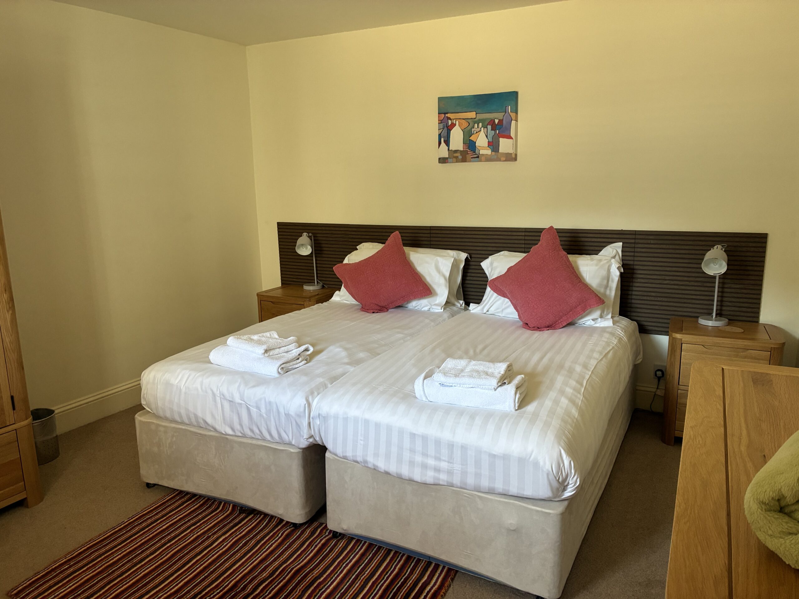 The Barn downstairs twin